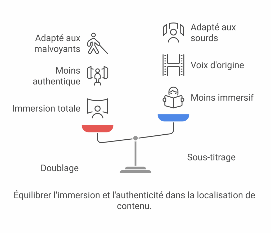 avantages sous-titrage ou doublage