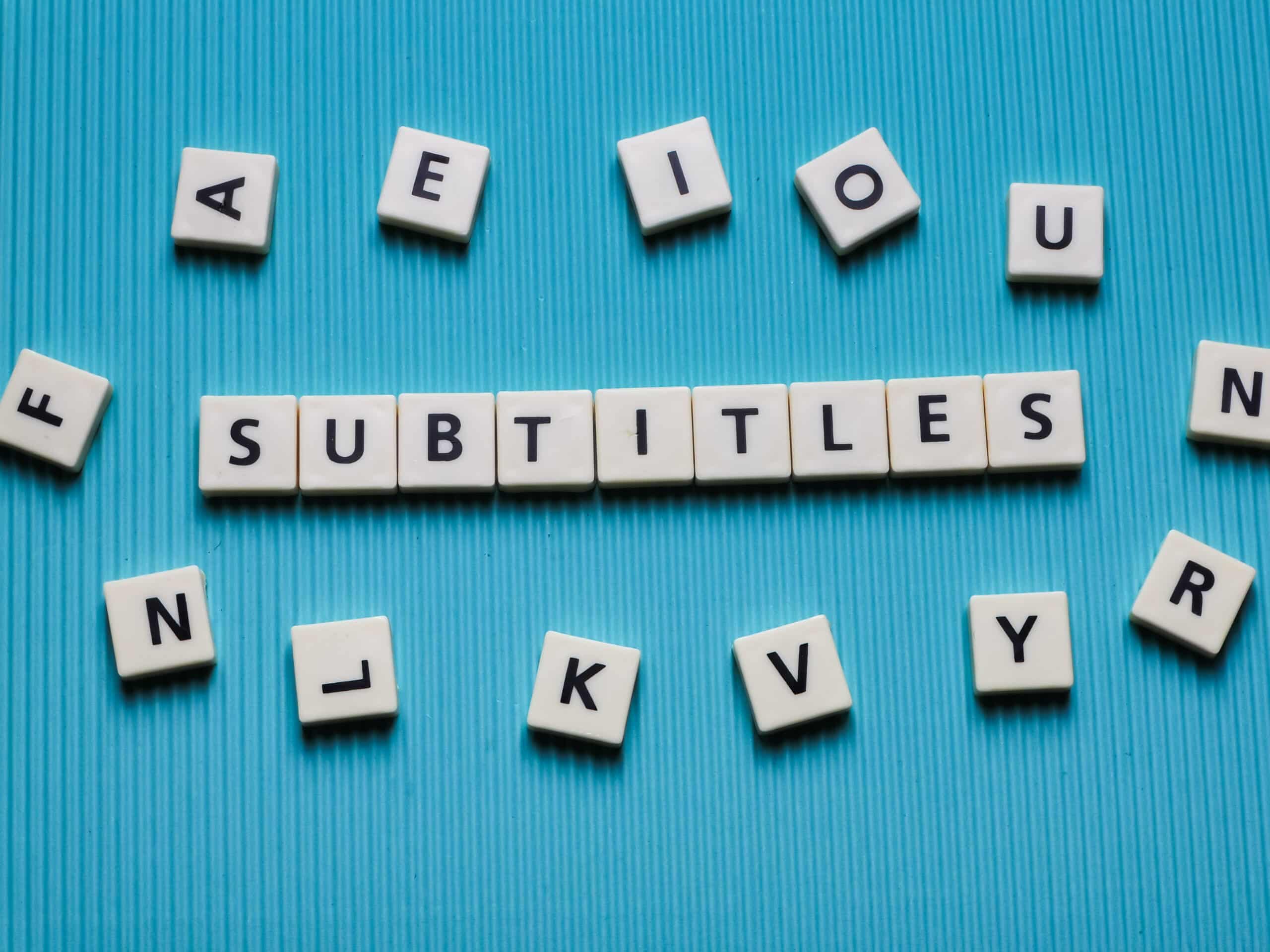 doubler ou sous-titrer une vidéo