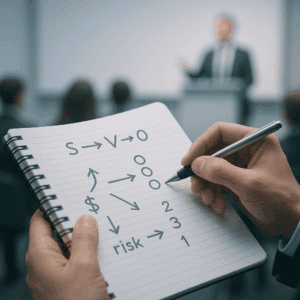 prise de notes en interprétation consécutive