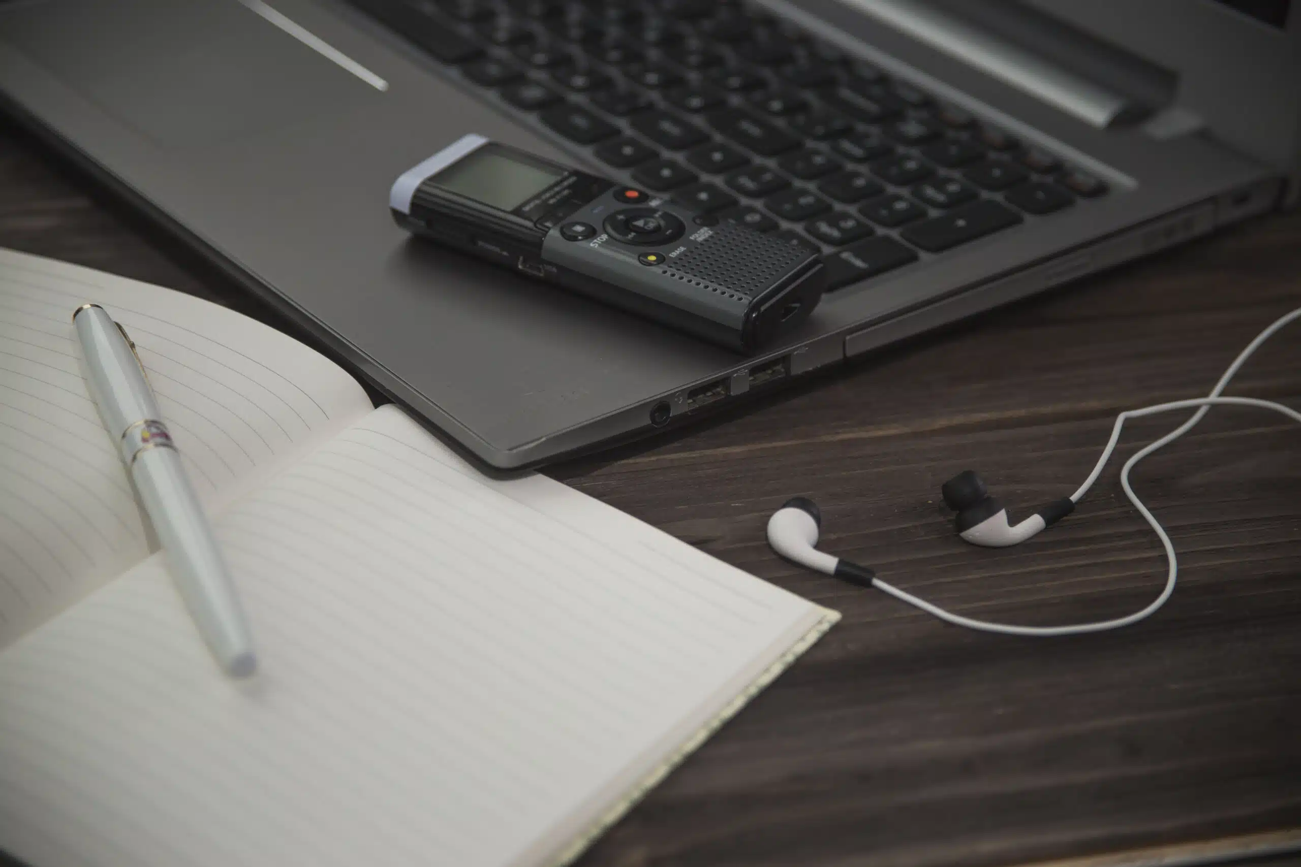 transcrire un enregistrement audio