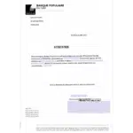 traduction assermentée d'attestation bancaire