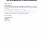 traduction assermentée lettre de recommandation