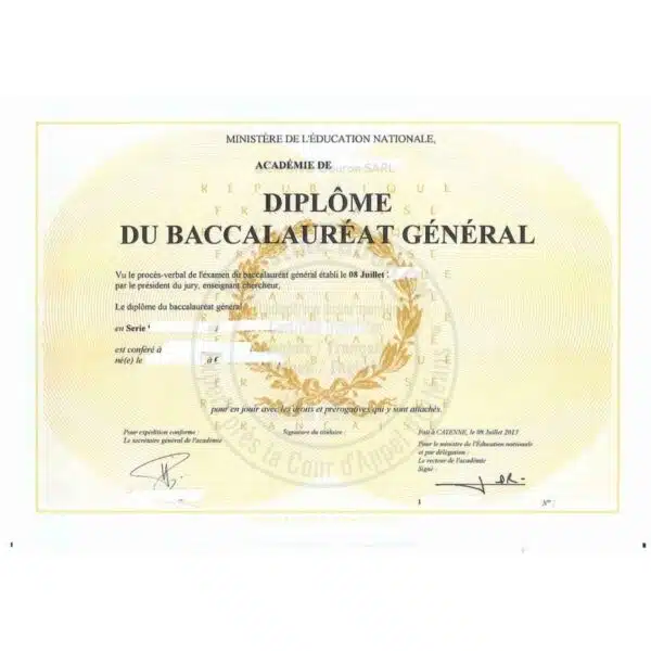 traduction assermentée diplôme