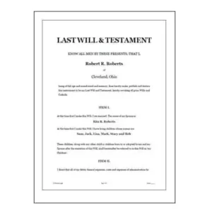 traduction assermentée testament