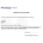 traduction assermentée certificat de scolarité