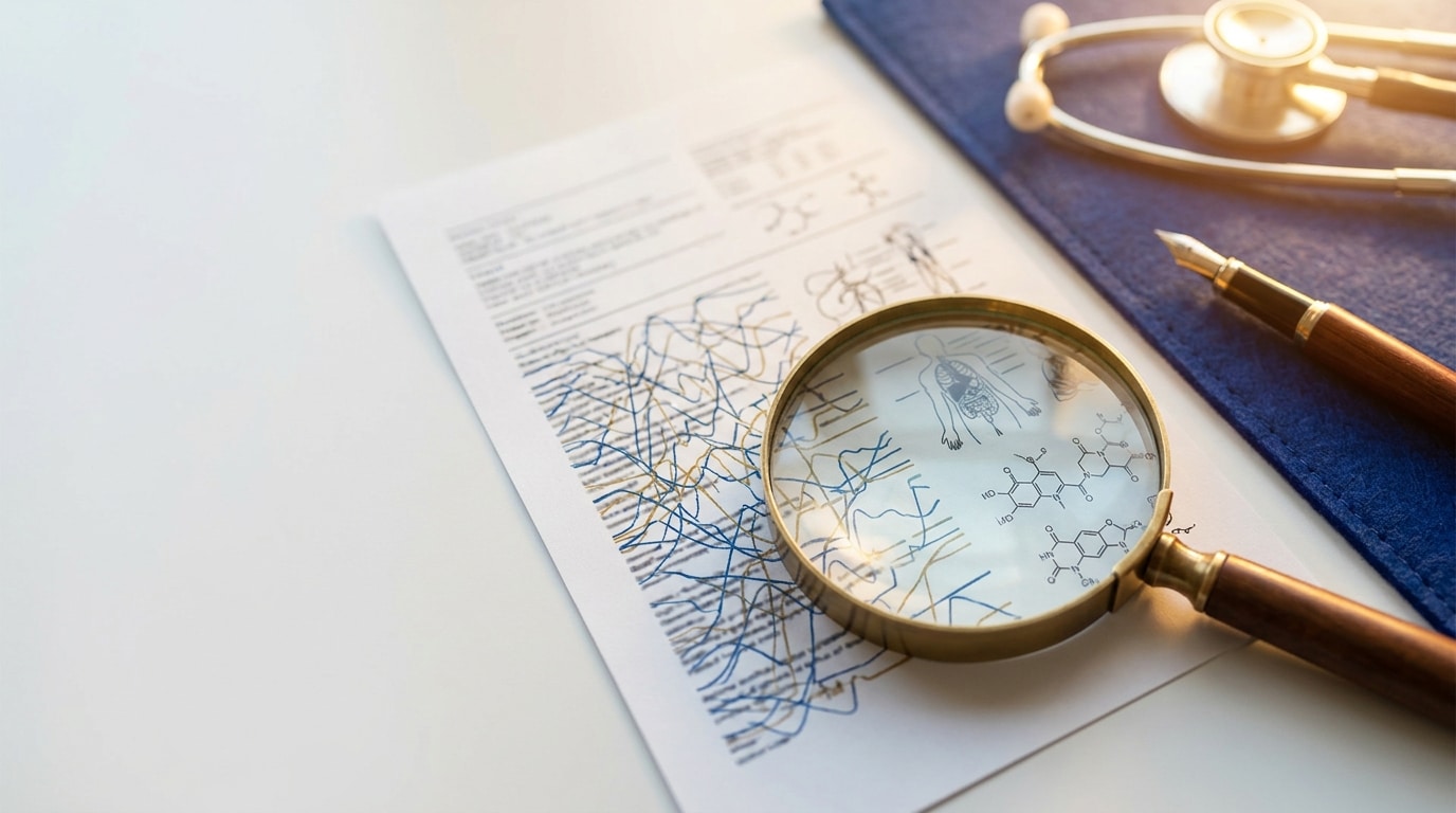 Rapport médical décodé sous une loupe : stratégies pour décoder un texte médical complexe